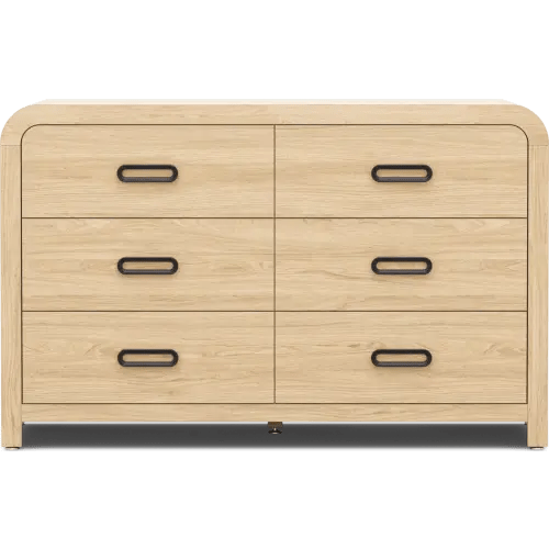 Drew & Jonathan Kids Hidden Hills Light Oak Wood Dresser | Rooms to Go