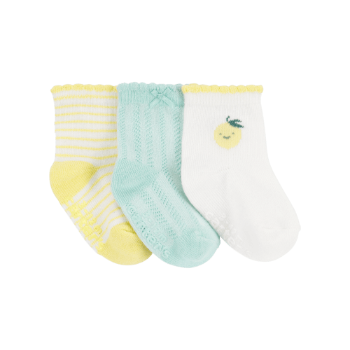 Baby Lemon 3-Pack Socks - Carter's | Carter's