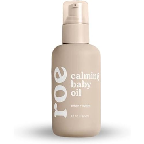 Baby Oil Calming & Soothes Rough and Irritated Skin | All Natural Non-Greasy Hydrating Baby Oil | Moisturize Full Body (Calming Baby Oil)