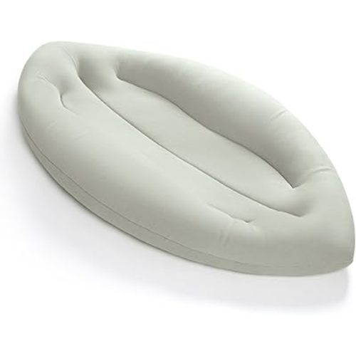 lulumoon Baby Lounger for Newborn: Soft and Breathable Infant Lounger Pillow for Tummy Time - Portable and Lightweight Baby Nest for Playtime at Home or Travel - Must Have Baby Cushion Essentials Gift
