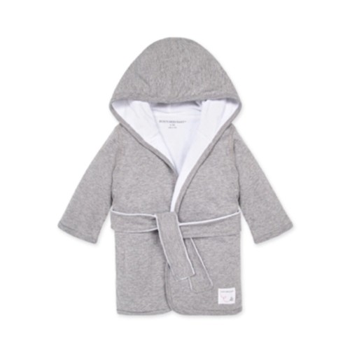 Organic Cotton Knit Terry Hooded Robe