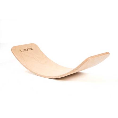 Wobbel Waldorf Balance Board in Natural Wood