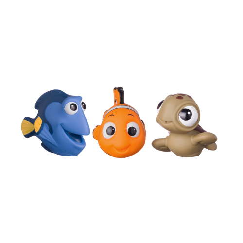 The First Years Disney Pixar Finding Nemo Bath Toys 3 Pack, Water Play Toys for Toddlers