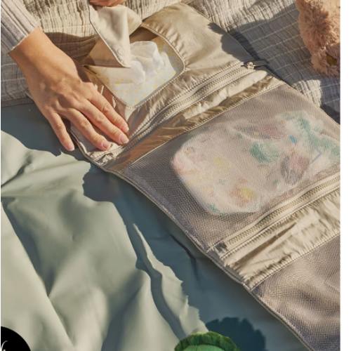Diaper Changing Pad Organizer in Oatmeal | CALPAK