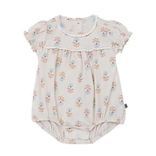 Modern Moments by Gerber Baby Girl Bubble Romper, Sizes 0/3 Months - 24 Months