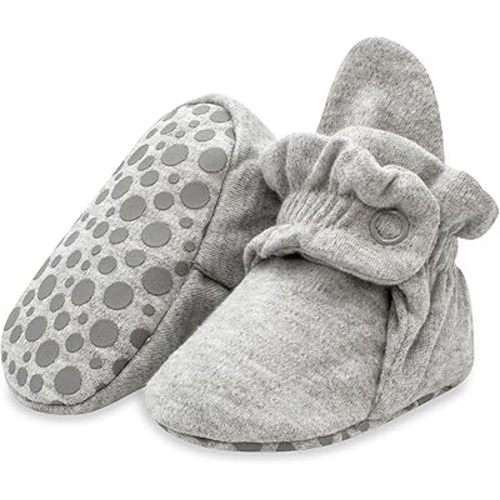 Zutano Organic Baby Booties Newborn Infant, Lost Baby Socks Solution, Unisex, Girl, Boy, 0-3