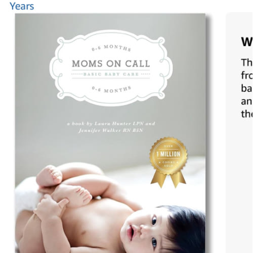 Moms on Call | Basic Baby Care 0-6 Months | Parenting Book 1 of 3