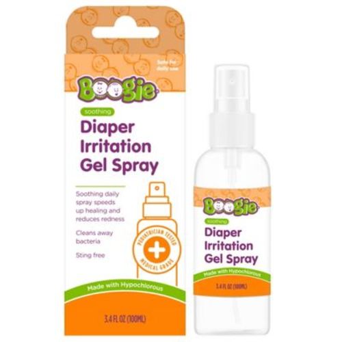Boogie Diaper Irritation Gel Spray With HOCL - 3.4 fl oz