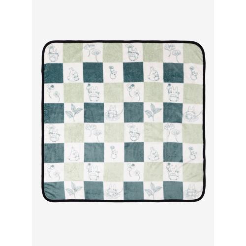 Studio Ghibli My Neighbor Totoro Checkered Portraits Baby Blanket - BoxLunch Exclusive