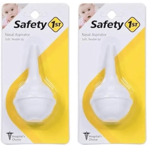 Safety 1st Nasal Aspirator, White, One Size (Pack of 2)