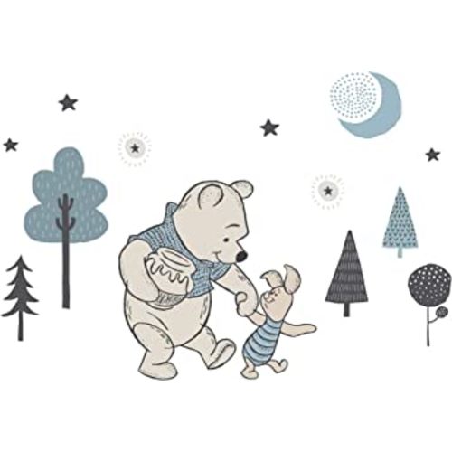 Lambs & Ivy Forever Pooh Wall Decals, Multicolor