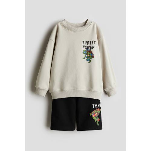 2-PIECE PRINTED SWEATSHIRT SET