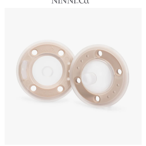 Ninni Pacifier Oatmeal 2 Pack