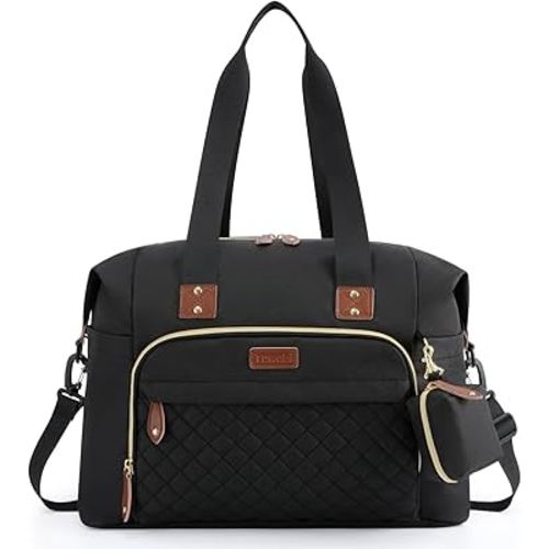 Tuwubi Diaper Bag Tote for Mom and Dad M-Black