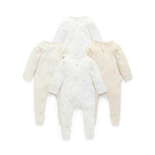 4 Pack Zip Growsuit Vanilla Bear Pack