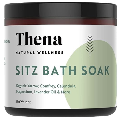 Best Organic Sitz Bath Soak For Postpartum New Mom Essentials & Natural Hemorrhoid Treatment, 100% Natural & Gentle With Pure Epsom & Dead Sea Salts Witch Hazel Lavender Essential Oil - LAVENDER