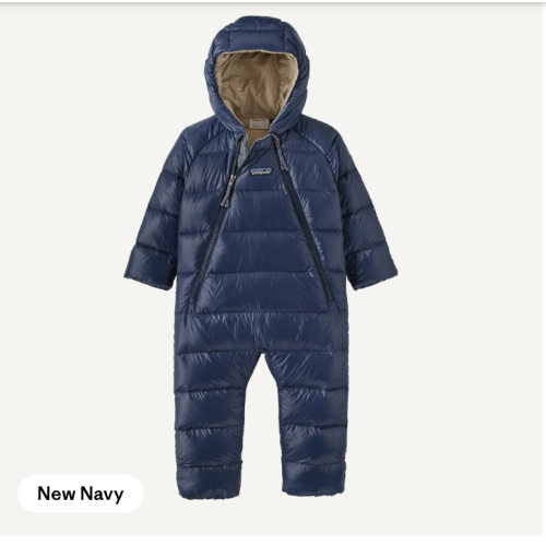 Patagonia Infant Hi-Loft Down Sweater™ Bunting - New Navy, 12-18 Months