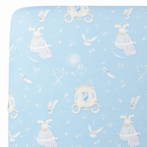 Cinderella Bamboo Crib Sheet