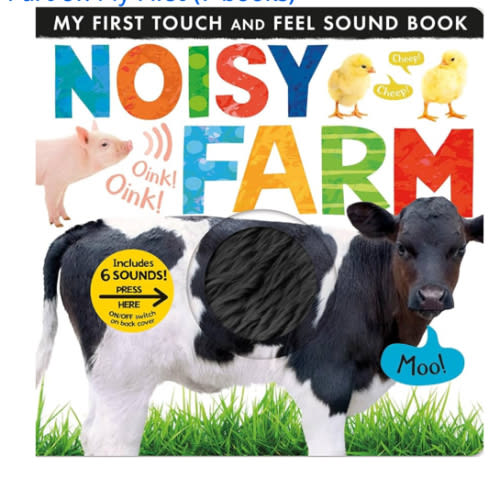 Noisy Farm: Includes 6 Sounds and an On/Off Switch on the Back Cover! (My First)