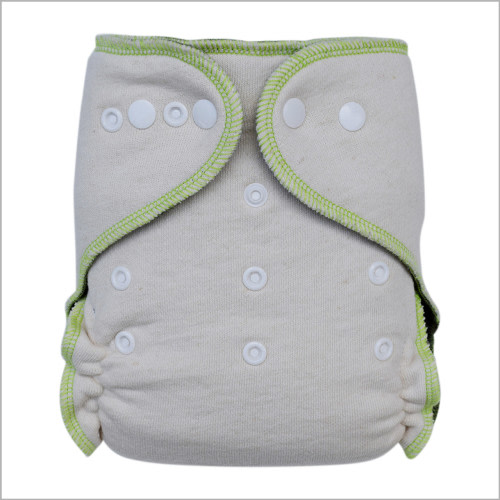 Baby Stay-Dry Hemp Night Fitted Cloth Diaper, One Size