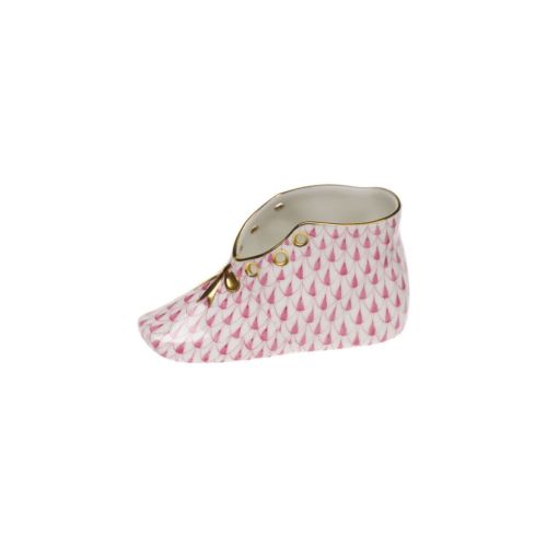 Herend Baby Shoe - Raspberry | Berings