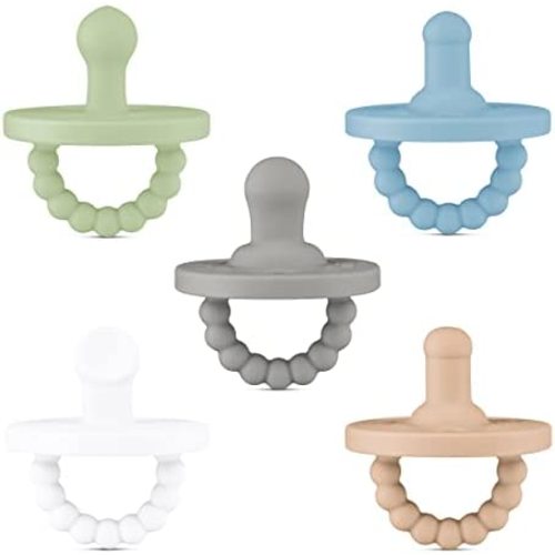 Ryan & Rose Cutie PAT Pacifier Teether (Starter Kit, Boy)