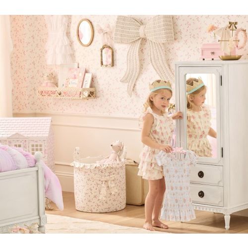 LoveShackFancy Prairie Wildflower Storage | Pottery Barn Kids