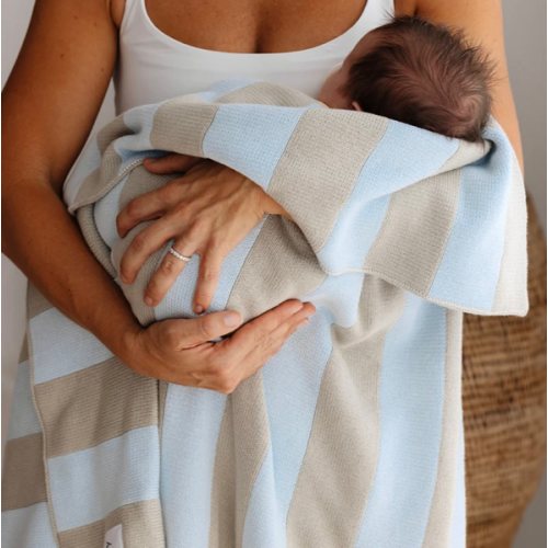 Knit Blanket - Tallow