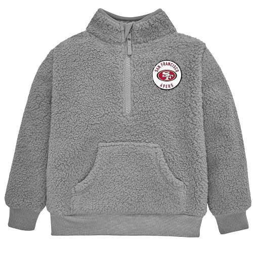 Gerber Baby NFL Team Sherpa Mock Neck Pull Over Sweatshirt