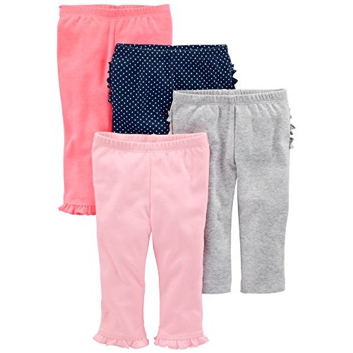 Simple Joys by Carter's Baby Girls' 4-Pack Pant