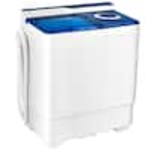 Costway 3.5 cu.ft. 26 lbs. Traditional Portable Semi-automatic Top Load Washer in Blue with UL Certified N4-AH-10N021U1-G3