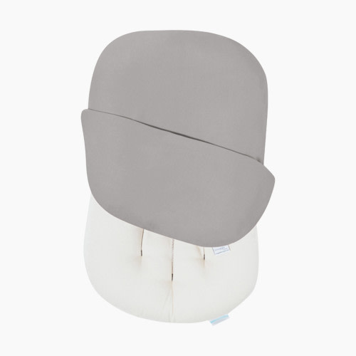 Snuggle Me Organic Infant Lounger + Cover Bundle - Stone
