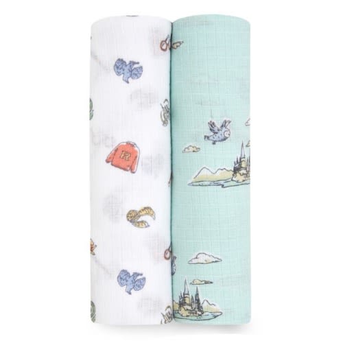 Harry Potter essentials cotton muslin swaddles 2 pack