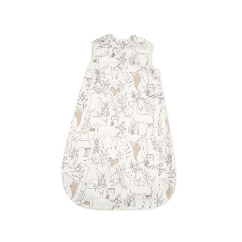Ezra Wearable Blanket 0-9mo. (Cotton Sateen Ezra Print)