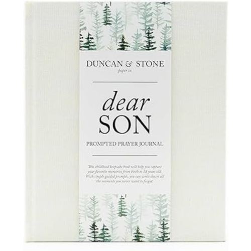 Baby Memory Book - Childhood Memory Book For Milestones - Mom and Me Journal w/Prompts, Photos & More - Newborn Keepsake Gifts (Cream,230 Pages)