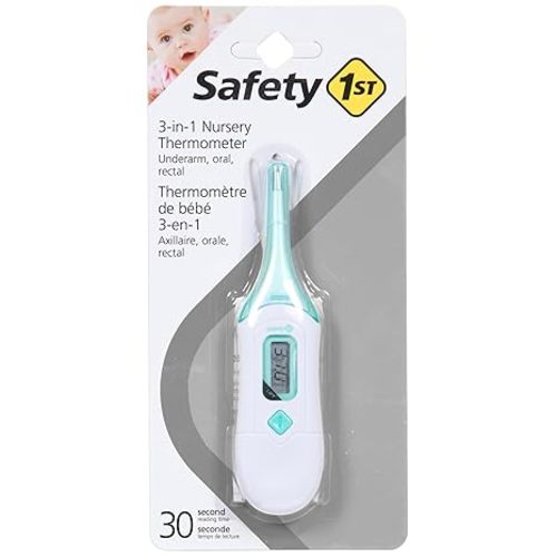 Safety 1st 3-in-1 Nursery Thermometer, Analog - 1 Count (Pack of 1)