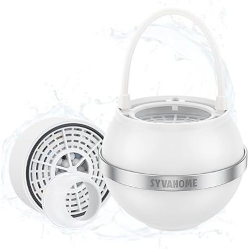 Bath Filter for Tub - Bathtub Filter with Overflow Removes 99% Chlorine & Softens Water | Ideal Baby Bath Filter for Healthier Hair & Skin | BPA-Free, Universal Fit & Quick Install