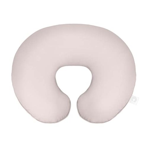 Boppy Nursing Pillow Organic Original Support, Sand, Ergonomic Nursing Essentials for Bottle and Breastfeeding, Firm Hypoallergenic Fiber Fill, with 100% Organic Cotton Nursing Pillow Cover