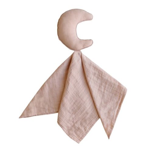 Mushie Moon Lovey Crib Toy - Roman Green