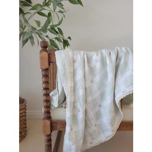 Little Mallard Duck Quilt Gauze Blanket