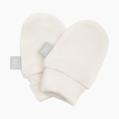 Finn + Emma Organic Cotton Basics Mittens - Off-White