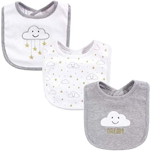 Hudson Baby Unisex BabyCotton Bibs