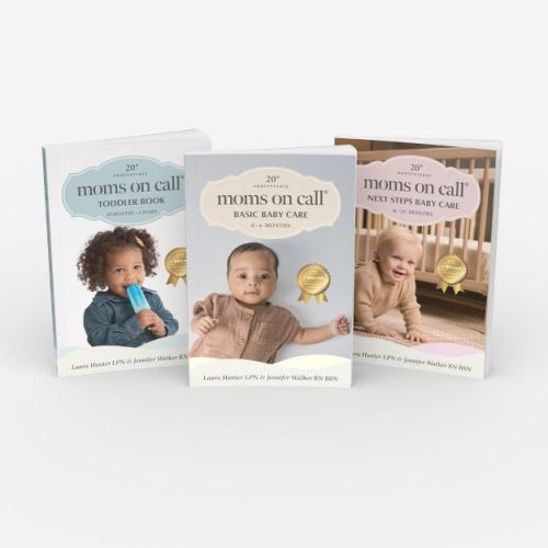 Moms on Call | Basic Baby Care through Toddler Care 0-4 Years | Parenting Series Gift Set