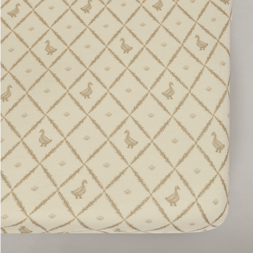 Butter Yellow Duck - Crib Sheet