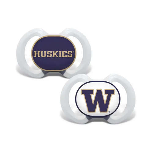 Masterpieces Baby Washington Huskies Pacifiers 2pk – University Book Store