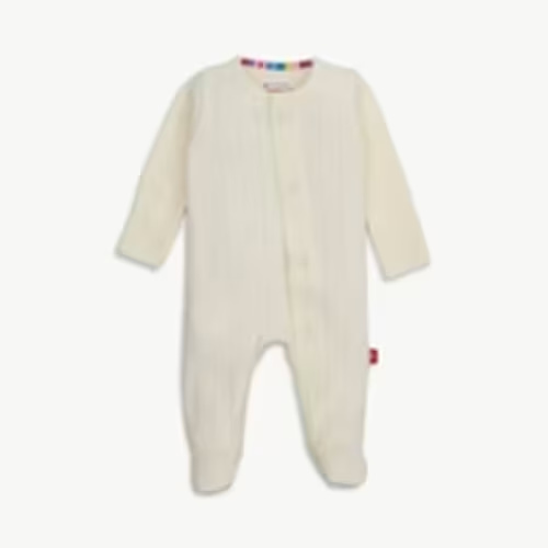 Magnetic Onesie - Tofu Love Lines - (Size 0-3M)