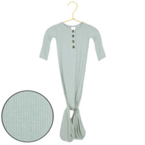 Bailey Ribbed Knotted Gown – Lou Lou & Company