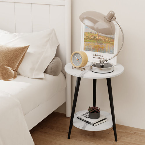 Wrought Studio™ Cotenia 3 Legs End Table with Storage & Reviews | Wayfair
