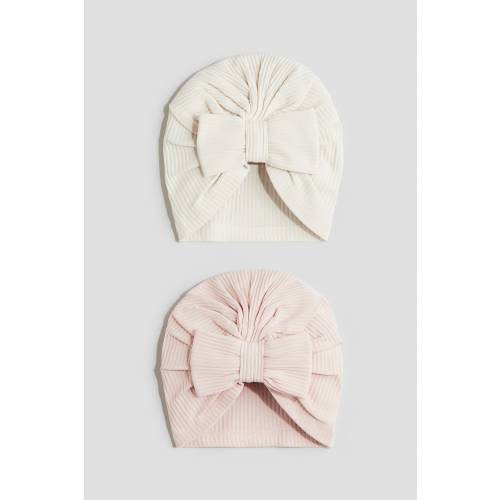 2-PACK KNOT-DETAIL HATS