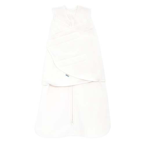 Halo Sleepsack Swaddle Fleece cream